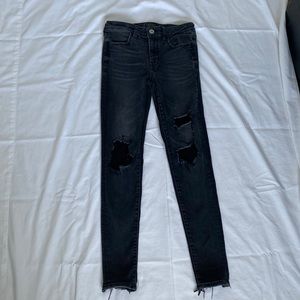 Black American Eagle Size:2 Skinny Jeans